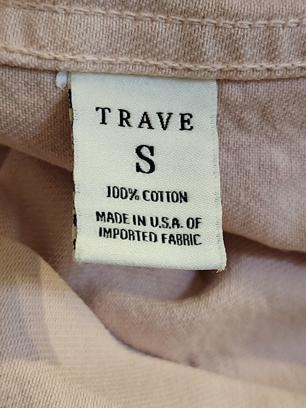 TRAVE Zoey Women's Pink Cropped Jean Jacket - Small - NEW - Picture 4 of 4